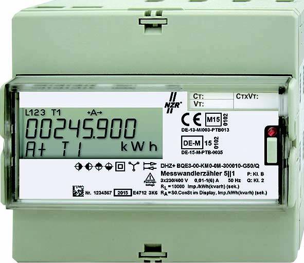 NZR Hutschienenzähler digital DHZS01Tarif#573202-0