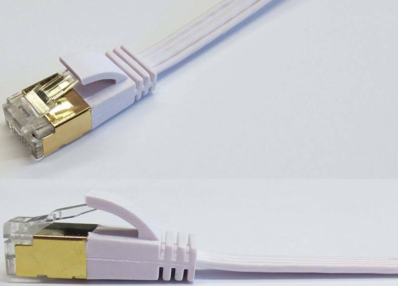 Wantec patchkabel FTP CAT6 q=1,6x6,5mm 0,20m grijs-1