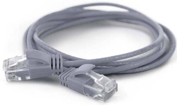 Wantec patchkabel UTP CAT6a d=2,8mm 2,00m grijs