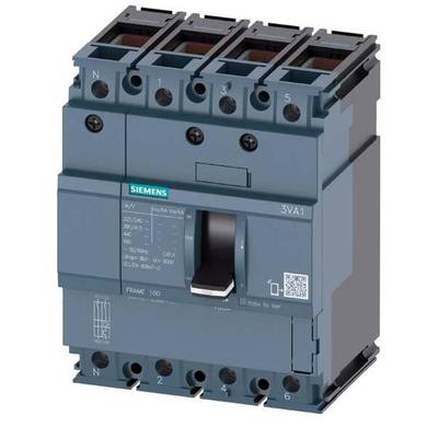 Siemens 3VA1040-2ED46-0AA0 Vermogensschakelaar 1 stuk(s)  Instelbereik (stroomsterkte): 40 - 40 A Schakelspanning (max.)