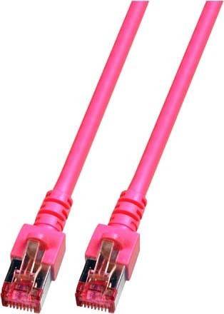 EFB RJ45 patchkabel S/FTP, Cat.6, LSZH, 1,5m, magenta-1