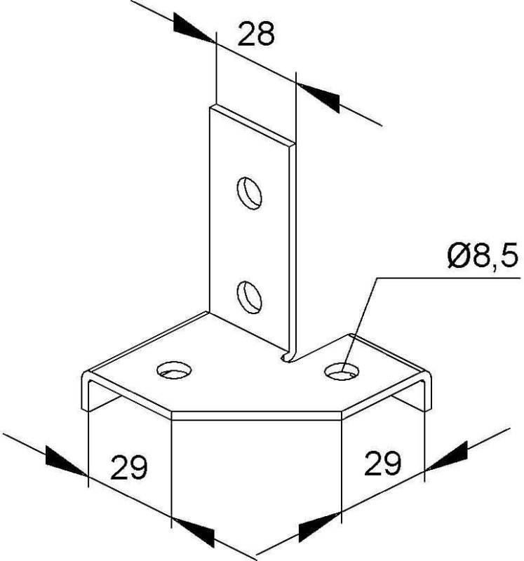 Niedax R-Verbindung RVR 30-0