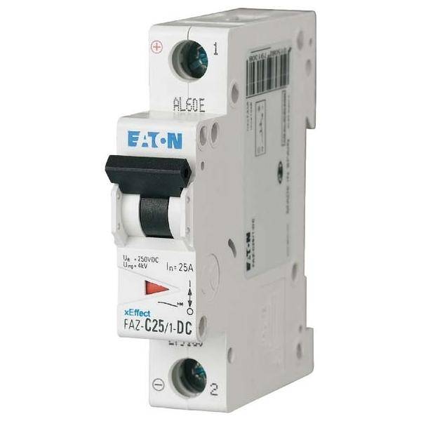EATON ELECTRIC FAZ-C40/1-DC Installatieautomaat; 250VDC; Inom: 40A; Polen: 1; op DIN-rail; 10kA - 1 stuk-0