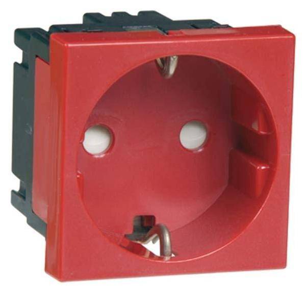 Peha SCHUKO-EB-Steckd.1-fach rt D 6211.36 EMS SI-0