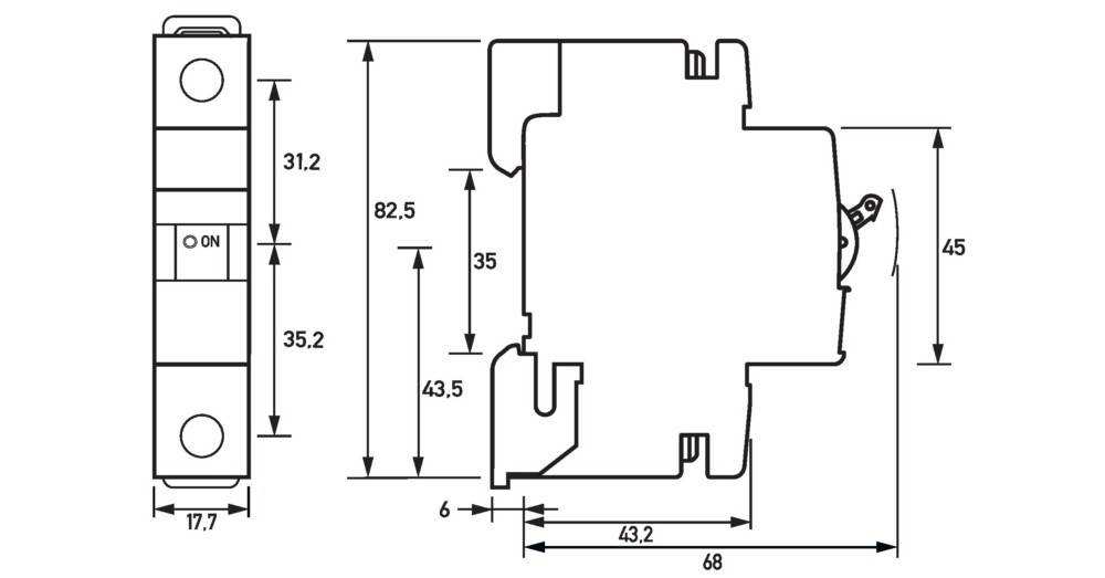 Klauke DLS 6i C16-1 - Miniatuurstroomonderbreker - Type C - IP20-2