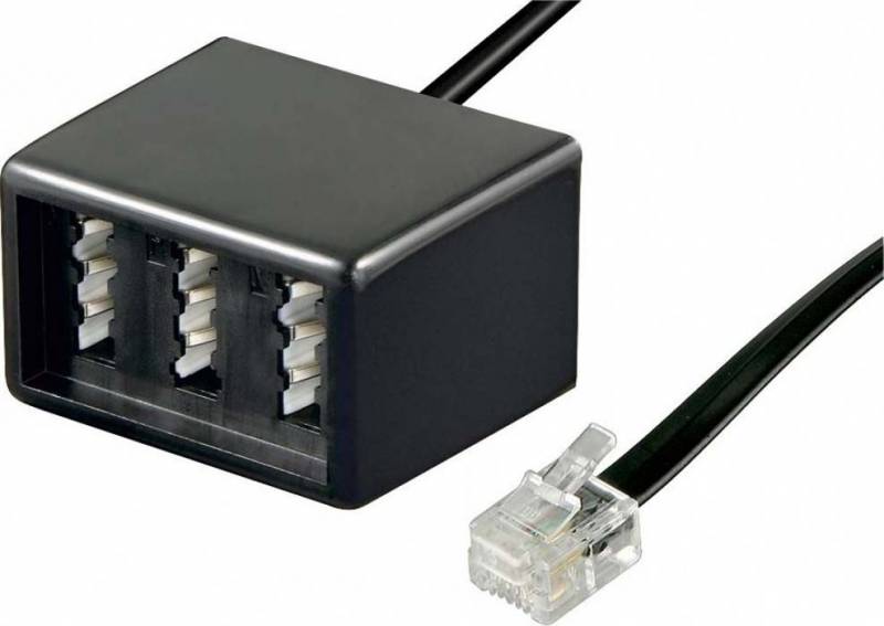 10 Stk. Goobay TAE Adapter NFF-RJ11/RJ14 68027-0