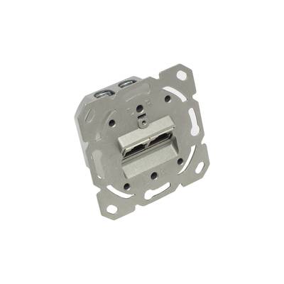 Premium CAT6a Gigabit netwerk inbouw wandcontactdoos met 2 RJ45 poorten - afgeschermd-0