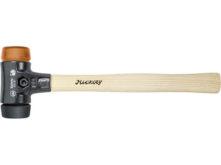 Wiha Safety-terugslagvrije hamer, zwart-oranje transparant. 300 g 26611