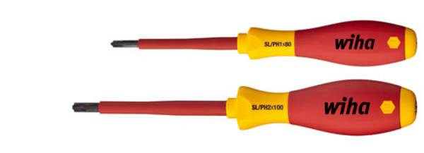 Wiha 32281 Schroevendraaierset VDE 2-delig Kruiskop Phillips