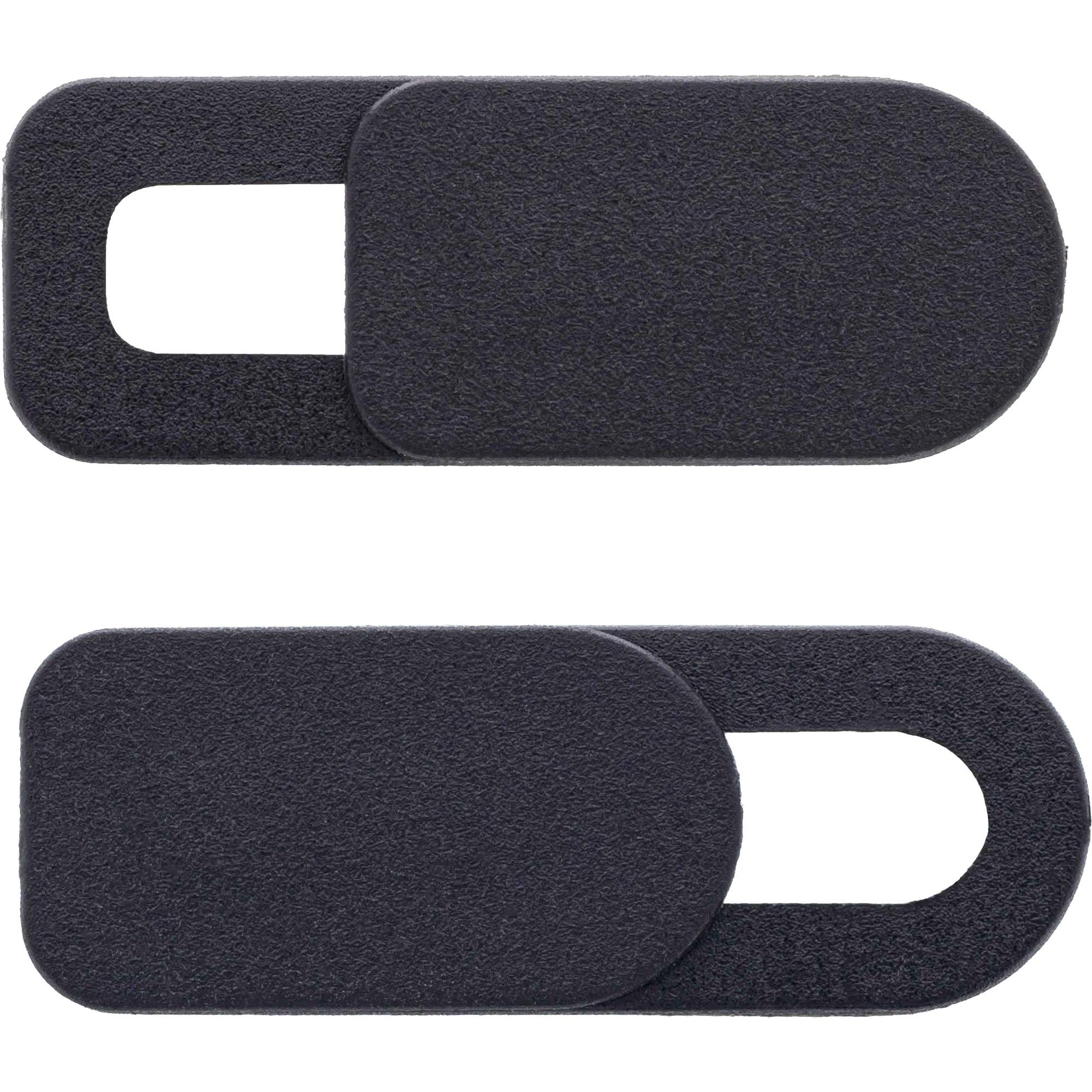 InLine® Webcam schuifdeksel, zwart, set van 2-3