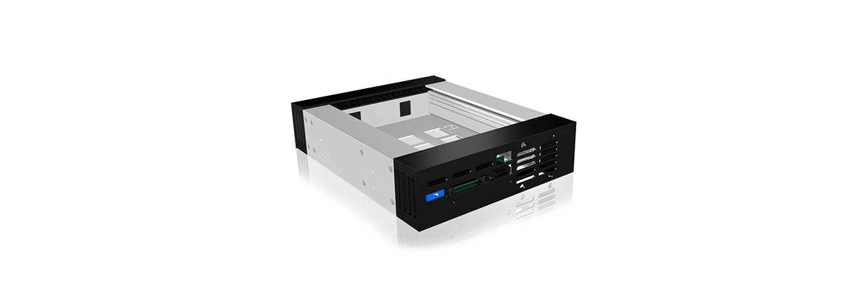 ICY BOX IB-129SSK-B Wechselrahmen, 1x 3,5"/2,5" SATA/SAS HDD zu 1xSATA Host HDD-wisselframe-4