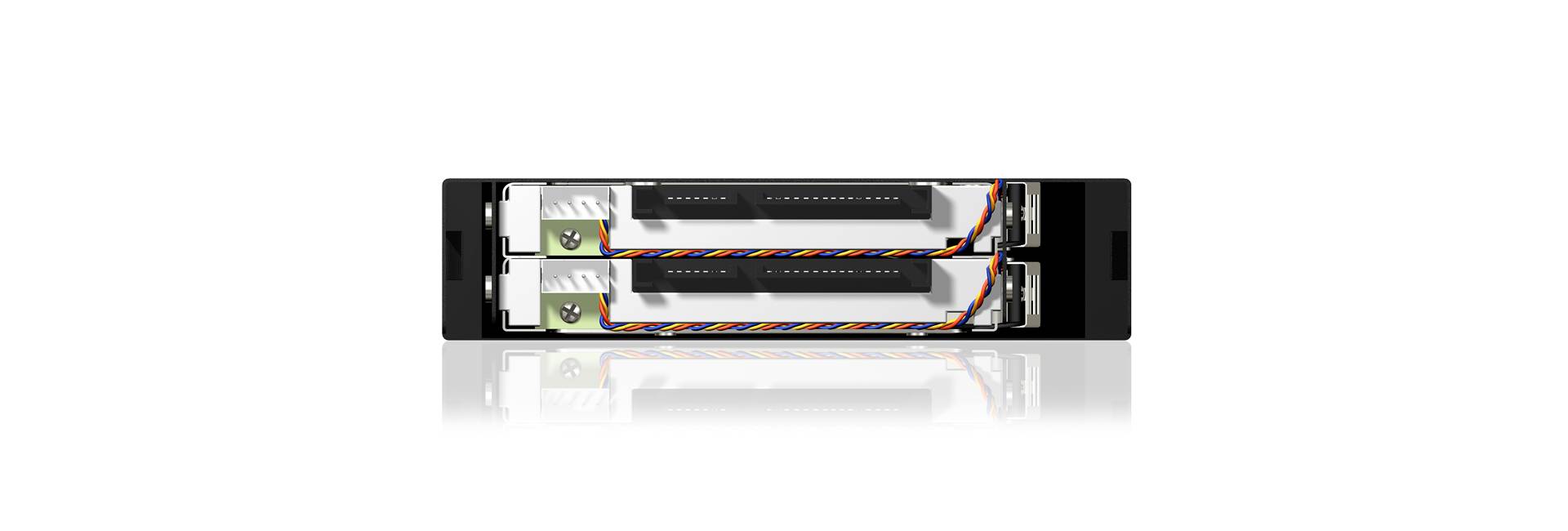 Wij-Ra. IcyBox 2x2,5" SATAI-II in 3,5" IB-2226StS (b)-2