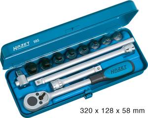 Conrad Hazet 985 Dopsleutelset Metrisch 1/2" (12.5 mm) 12-delig aanbieding
