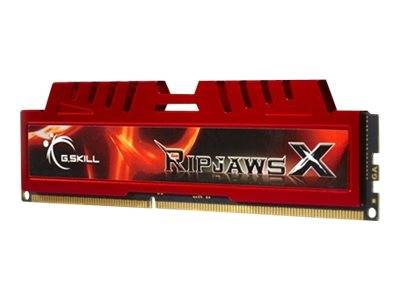 G.Skill 8GB DDR3-1600 CL10 RipjawsX Werkgeheugenmodule voor PC DDR3 8 GB 1 x 8 GB 1600 MHz 240-pins DIMM F3-12800CL1-0
