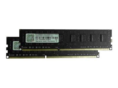 G.Skill 16GB DDR3-1600MHz Werkgeheugenset voor PC DDR3 16 GB 2 x 8 GB 1600 MHz 240-pins DIMM F3-1600C11D-16GNT-0