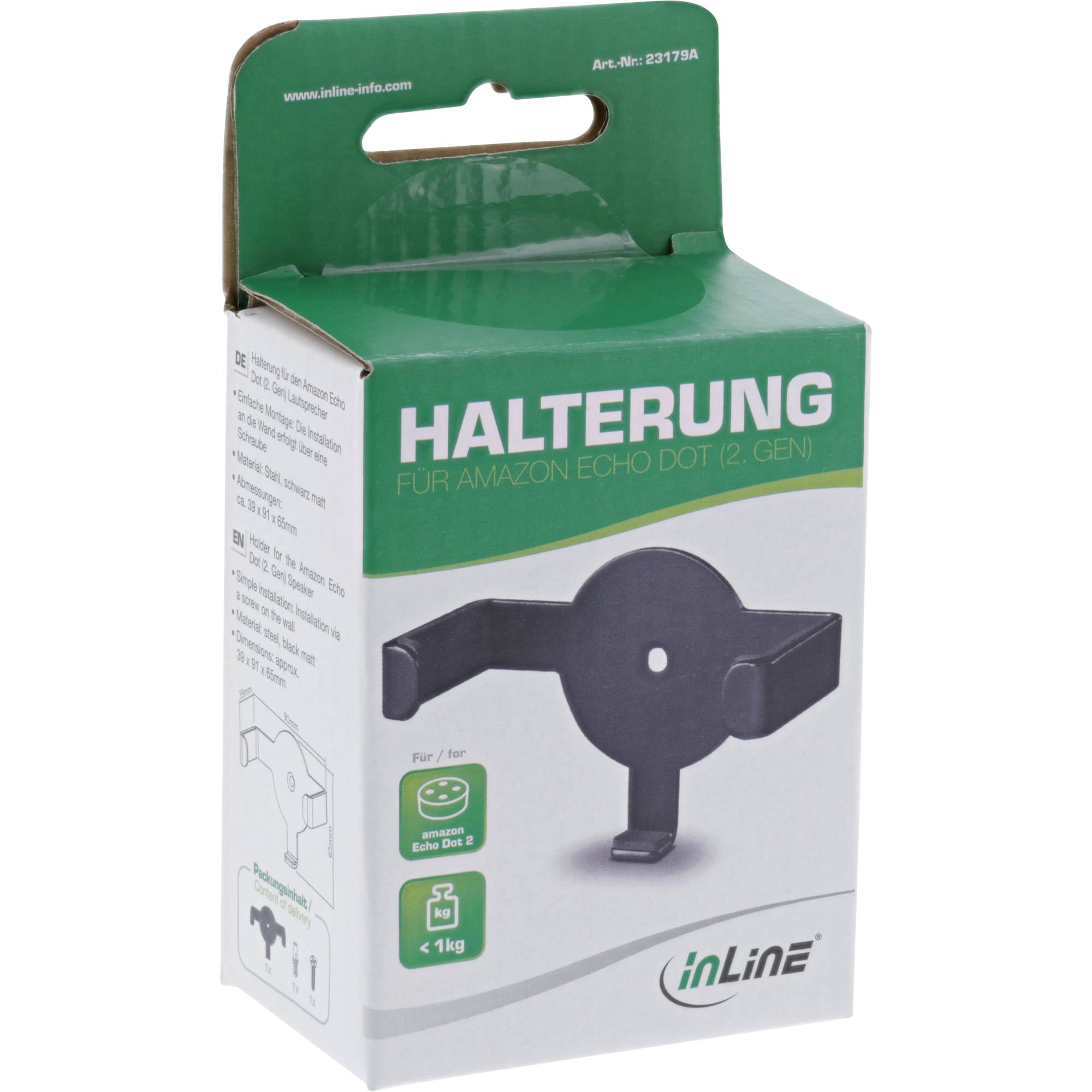 InLine® houder voor Amazon Echo Dot-3