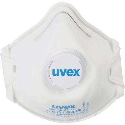 uvex silv-air classic 2110 8732110 Fijnstofmasker met ventiel FFP1 15 stuk(s)   