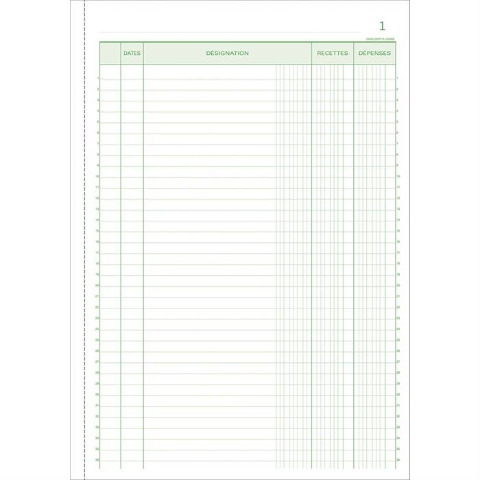 Exacompta 3130630135005 Exacompta - uitgaven, ft 29,7 x 21 cm, Franstalig-3