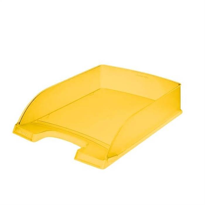 Esselte Leitz Plus Briefkorb - Polystyrol - Geel - A4 - 255 x 357 x 70 mm - 270 g