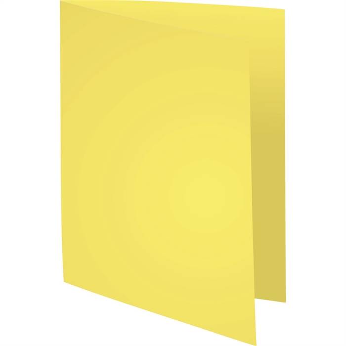 Exacompta 3288584200055 Exacompta - Vouwmap forever a4 170gr kanariegeel-1