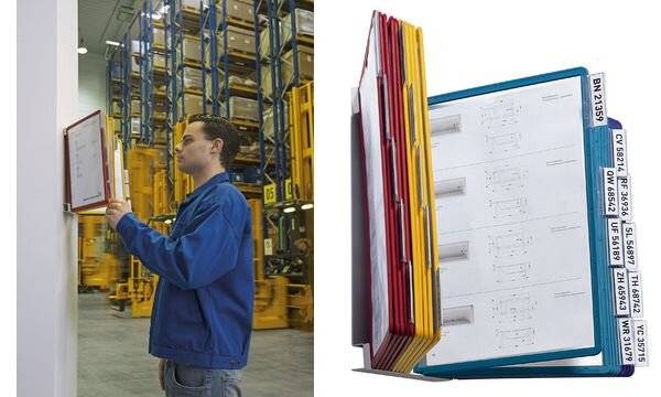 DURABLE displaysysteem Vario Wall 20 voor A4, veelkleurig-2