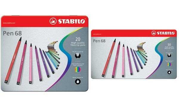 Viltstift STABILO Pen 68/20 Arty M ass 20st-1