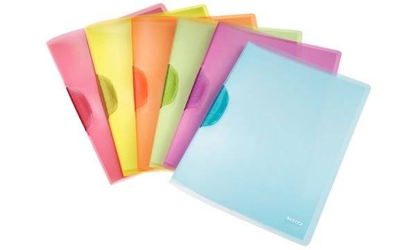 Klemmap Leitz Colorclip A4 PP assorti