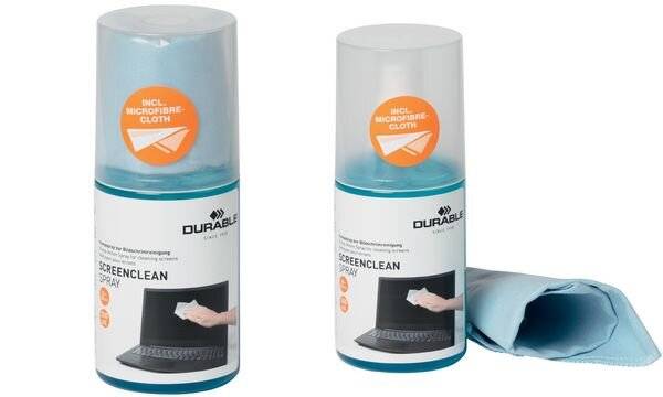 Duurzame schermreinigingsspray met doekje, reinigingsset 200 ml-7