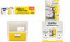 Avery Avery J4722-25 - Transparant - afgeronde rechthoek - permanent - 96 x 50,8 mm - A4 - envelop