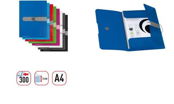 Herlitz 11206000 map polypropyleen (PP) groen A4