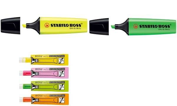 Markeerstiftinkt stabilo 070/33 groen | Tube a 1 stuk-3