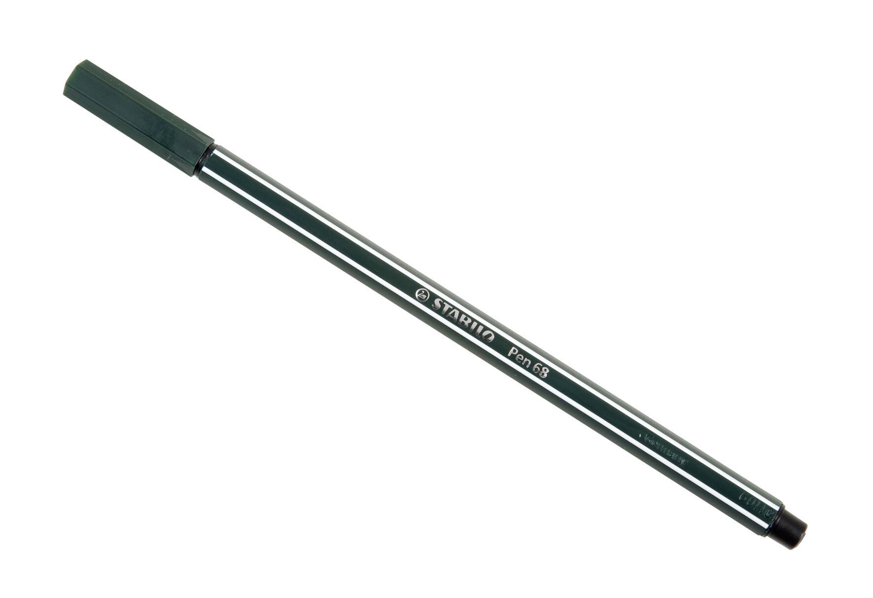 Stabilo 4006381333429 Stabilo - Pen 68, premium viltstift, aardegroen, per stuk-1