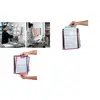 Bekroonde afbeelding voor Durable Wandhouder voor bureaustandaard VARIO WALL 10 - 5567 Rood, Geel, Groen, Blauw, Zwart DIN A4 Aantal meegeleverde