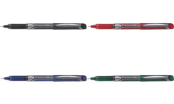 Rollerpen PILOT Hi-Tecpoint grip V5 0.3 rood-0