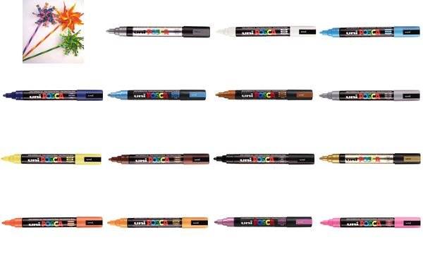 Verfstift Posca PC5M M lila-1