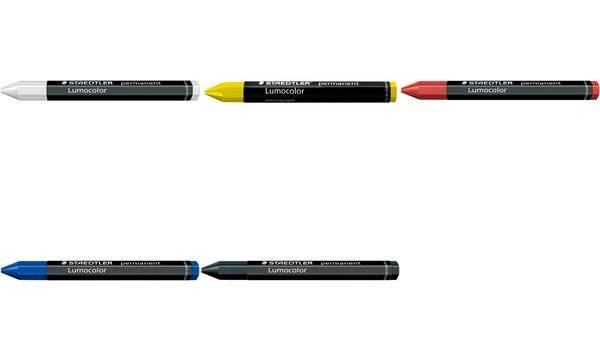 Staedtler Lumocolor 236 omnigraph permanent Markeerkrijt Geel 12 mm-4