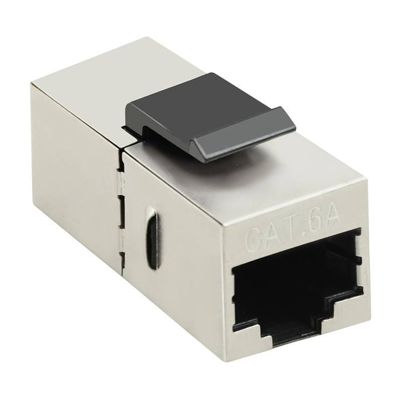 Logilink Keystone-koppeling 2x RJ45 STP 17 mm, Cat.6A, metaal-7