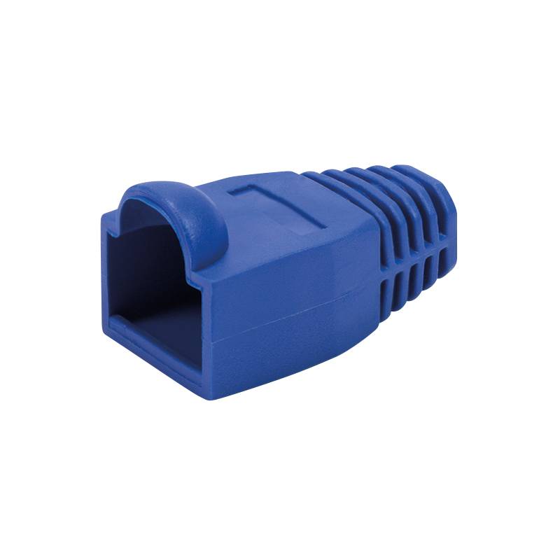 Logilink modulaire RJ45-stekker kabeloog 6,5 mm blauw 50 stuks-0