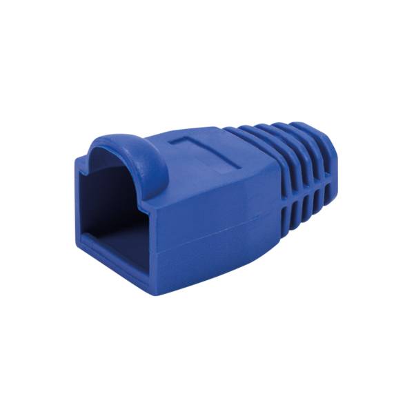 Logilink modulaire RJ45-stekker kabeloog 6,5 mm blauw 50 stuks
