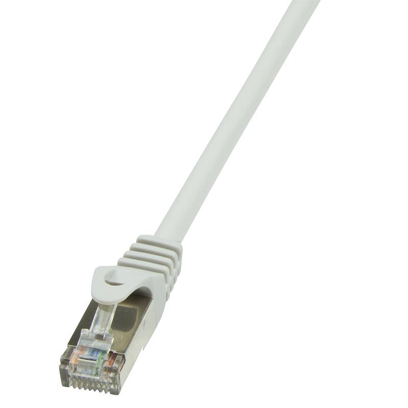 LogiLink CP1062S RJ45 Netwerkkabel, patchkabel CAT 5e F/UTP 3.00 m Grijs Afgeschermd 1 stuk(s)-5