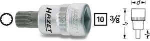 Conrad Hazet 8808-6 Dopsleutel-bitinzet 3/8" (10 mm) aanbieding
