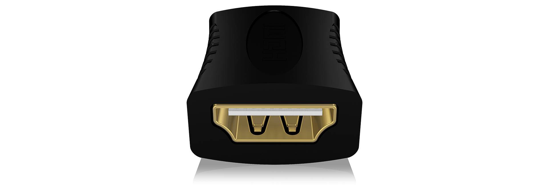 HDMI-adapter IcyBox HDMI -> HDMI Bu/Fe IB-CB005 (b)-1