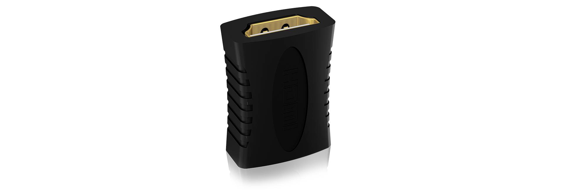 HDMI-adapter IcyBox HDMI -> HDMI Bu/Fe IB-CB005 (b)-2
