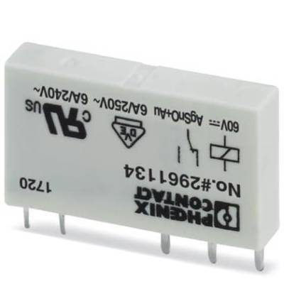 Phoenix Contact REL-MR- 60DC/21AU Printrelais 60 V/DC 6 A 1x wisselcontact 10 stuk(s) 