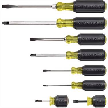 Klein Tools 85078 Schroevendraaier, 8-delige set