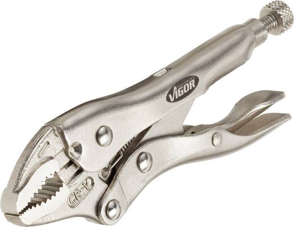 Vigor V1803 Griptang Halfrond  250 mm