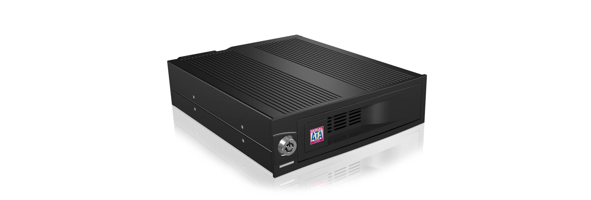 ICY BOX IB-170SK-B, Wechselrahmen, 1x 3,5" SATA I/II/III oder SAS HDD zu 1x SATA Host HDD-wisselframe-3