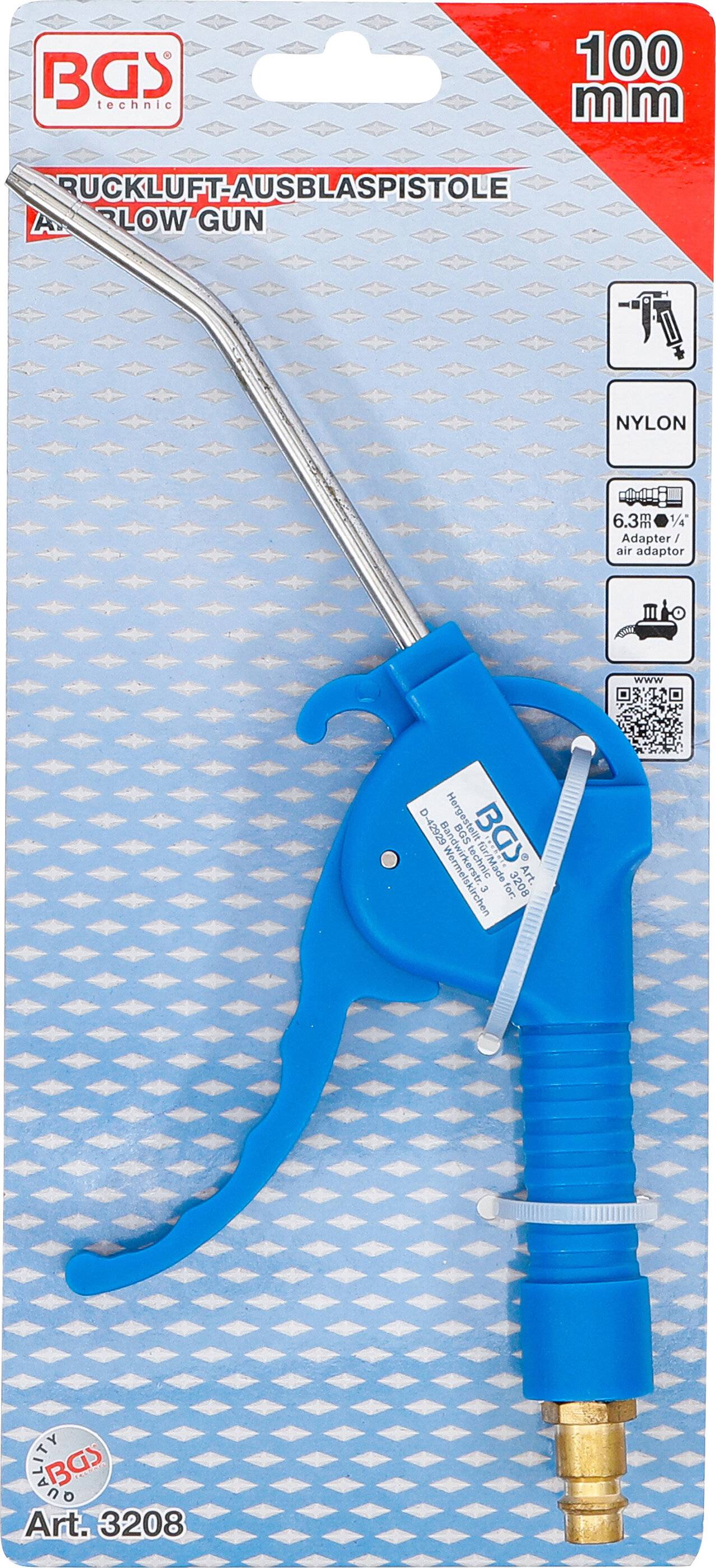BGS Lucht blaaspistool 100 mm-3