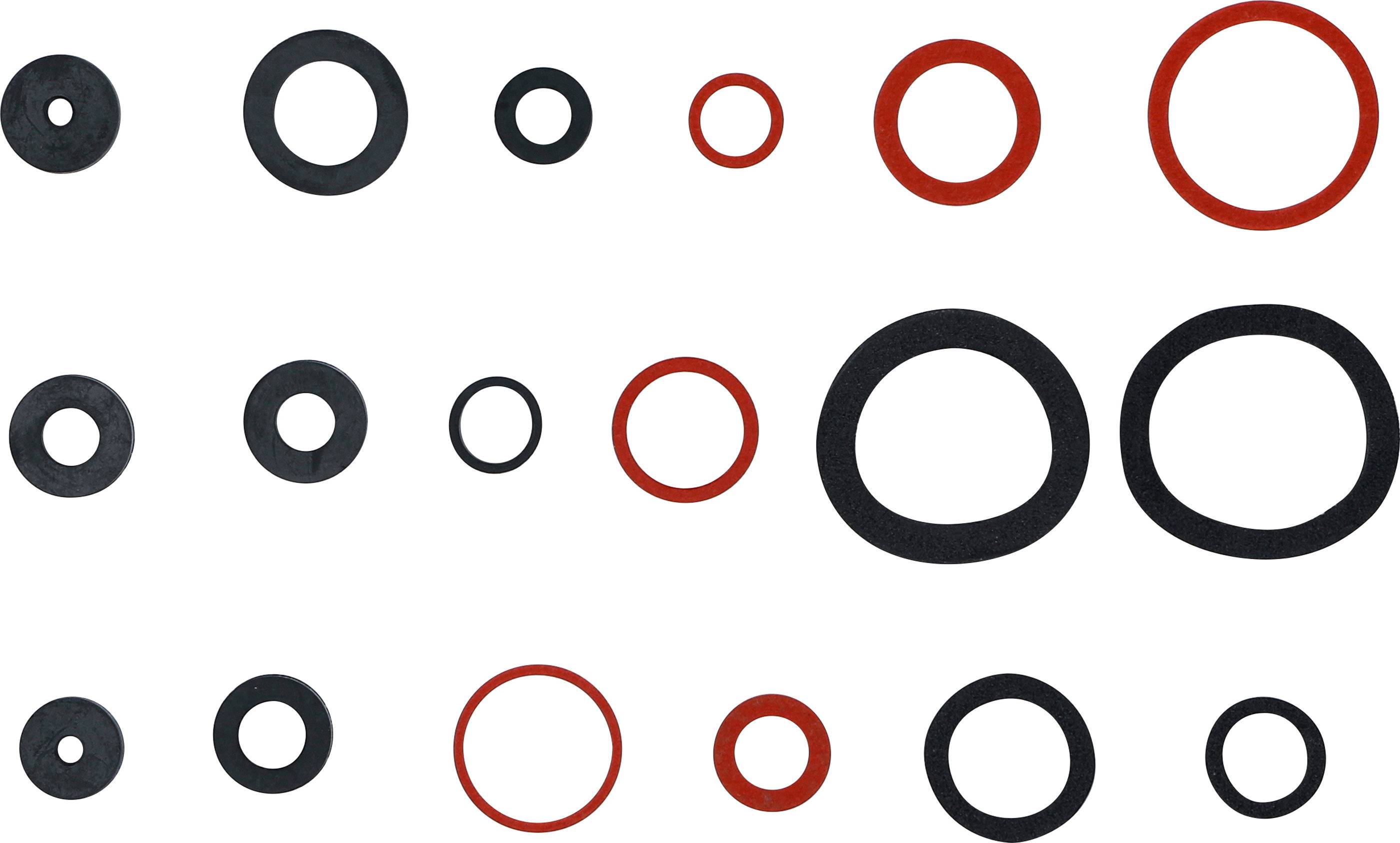 BGS Techic Assortiment Afdichtringen Rubber / Fiber 141Dlg-3