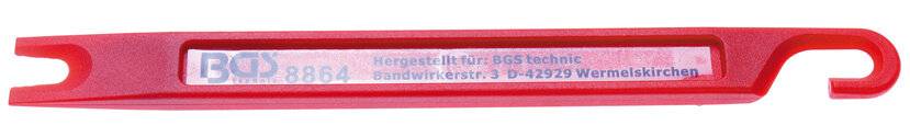 BGS Remleiding schraper 160 x 14 x 6 mm-2